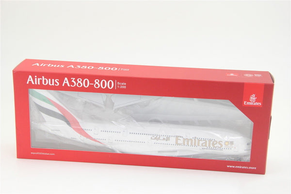 Emirates A380 Airplane Model 1:250