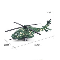 Kamory Military Models | Black Hawk Helicopter 1/100 Scale Model