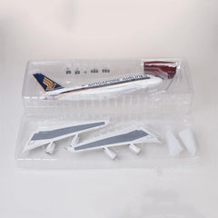 1:160 Singapore Airlines Airbus 380 Airplane Model 18” Decoration & Gift (LED)