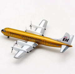 Outofprint Brrniff International Airways Lockheed L-188C N9710c Airplane Model 1:200