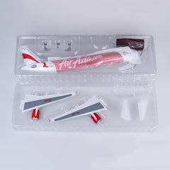 1:80 AirAsia Airbus A320 Airplane Model 18” Decoration & Gift (LED)