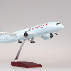 1:130 Air Canada Boeing 787 Airplane Model 18” Decoration & Gift (LED)