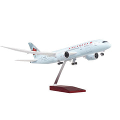 1:130 Air Canada Boeing 787 Airplane Model 18” Decoration & Gift (LED)