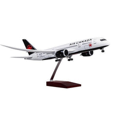 1:130 Air Canada Boeing 787 Black Graffiti Airplane Model 18” Decoration & Gift