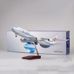 1:150 Air China Boeing 747 Airplane Model 18” Decoration & Gift (LED)