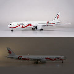 1:157 Air China Boeing 777-300ED Airplane Model 18” Decoration & Gift (LED)