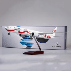 1:157 Air China Boeing 777-300ED Airplane Model 18” Decoration & Gift (LED)