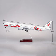 1:157 Air China Boeing 777-300ED Airplane Model 18” Decoration & Gift (LED)