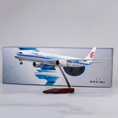 1:157 Air China Boeing 777 Airplane Model 18” Decoration & Gift (LED)