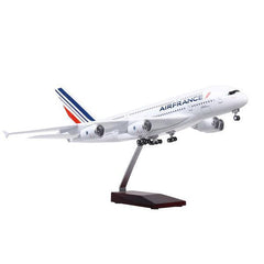 1:160 Air France Airbus 380 Airplane Model 18” Decoration & Gift (LED)