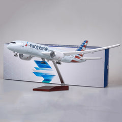 1:130 American Airlines Boeing 787 Airplane Model 18” Decoration & Gift