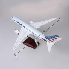 1:130 American Airlines Boeing 787 Airplane Model 18” Decoration & Gift