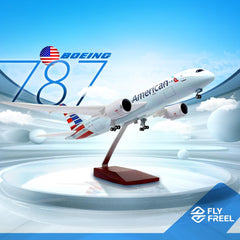 1:130 American Airlines Boeing 787 Airplane Model 18” Decoration & Gift