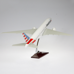 1:150 American Airlines Boeing 777 Airplane Model 18” Decoration & Gift