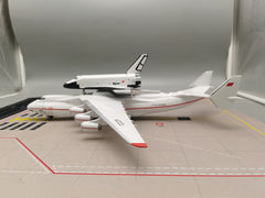 1/200 Ukrainian Antonov AN-225 Space Shuttle Blizzard Large Transport Aircraft Model