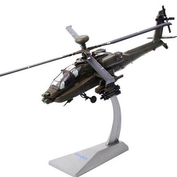 Kamory Milltary Model | Apache AH-64 Armed Helicopter 1:72 Scale Model