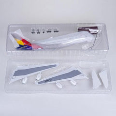 1:160 Asiana Airlines Airbus A380 Airplane Model 18” Decoration & Gift (LED)