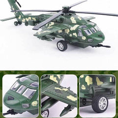 Kamory Military Models | Black Hawk Helicopter 1/100 Scale Model