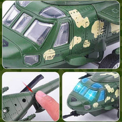 Kamory Military Models | Black Hawk Helicopter 1/100 Scale Model