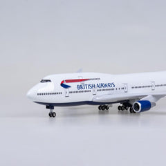 1/150 British Airways Boeing 747 Airplane Model 18” Decoration & Gift