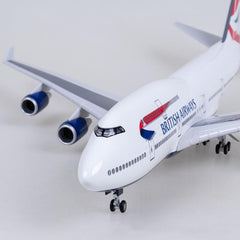 1/150 British Airways Boeing 747 Airplane Model 18” Decoration & Gift