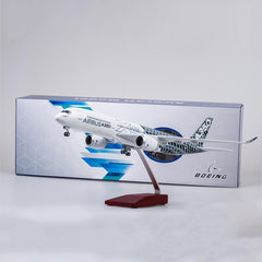 1:142 Carbon Fiber Airbus 350 XWB Airplane Model 18” Decoration & Gift