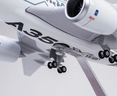 1:142 Carbon Fiber Airbus 350 XWB Airplane Model 18” Decoration & Gift