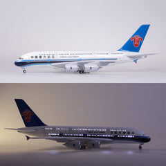 1:160 China Southern Airlines Airbus 380 Airplane Model 18” Decoration & Gift (LED)