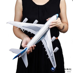 1:160 China Southern Airlines Airbus 380 Airplane Model 18” Decoration & Gift (LED)