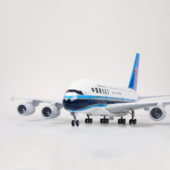 1:160 China Southern Airlines Airbus 380 Airplane Model 18” Decoration & Gift (LED)