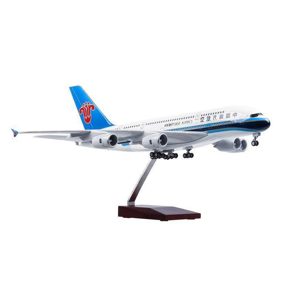 1:160 China Southern Airlines Airbus 380 Airplane Model 18” Decoration & Gift (LED)