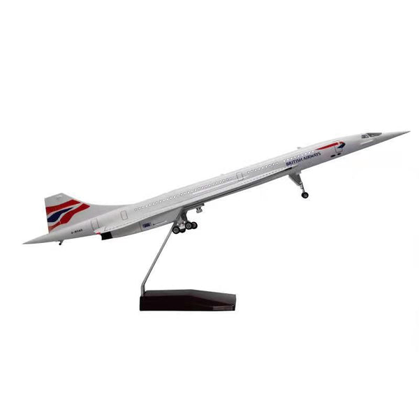 1:125 British Airways Concorde Airplane model 19.6” Decoration & Gift