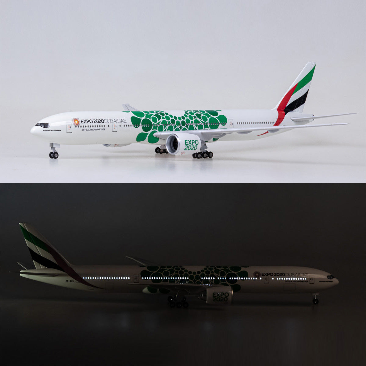エミレーツ航空B777-300ER エキスポ2020限定バージョン エミレーツ航空B777-300ER エキスポ2020限定バージョン