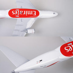 1/160 Emirates Airline A380 Airplane Model 18” Decoration & Gift