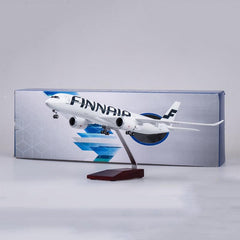 1:142 Finnair Airbus 350 Airplane Model 18” Decoration & Gift