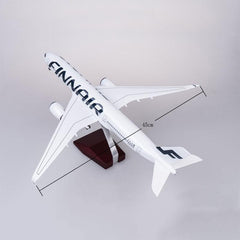 1:142 Finnair Airbus 350 Airplane Model 18” Decoration & Gift