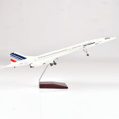 1:162 Air France Concorde Supersonic Airplane Model 18” Decoration & Gift