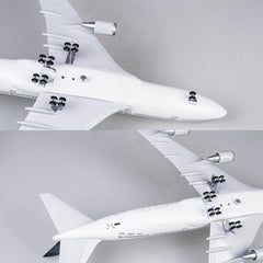 1:150 Garuda Indonesia Boeing B747 Airplane Model 18” Decoration & Gift (LED)