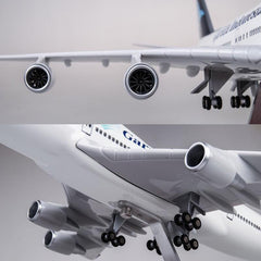 1:150 Garuda Indonesia Boeing B747 Airplane Model 18” Decoration & Gift (LED)