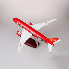 1:130 Hainan Airlines Panda Boeing 787 Airplane Model 18” Decoration & Gift (LED)