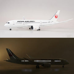 1:130 Japan Airlines Boeing 787 Airplane Model 18” Decoration & Gift (LED)