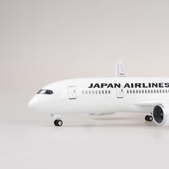 1:130 Japan Airlines Boeing 787 Airplane Model 18” Decoration & Gift (LED)