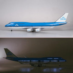 1:150 KLM Royal Dutch Airlines Boeing 747 Airplane Model 18” Decoration & Gift