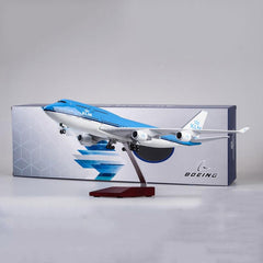 1:150 KLM Royal Dutch Airlines Boeing 747 Airplane Model 18” Decoration & Gift