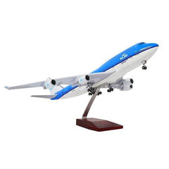 1:150 KLM Royal Dutch Airlines Boeing 747 Airplane Model 18” Decoration & Gift