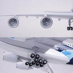 1:160 Malaysia Airlines A380 Airplane Model 18” Decoration & Gift (LED)