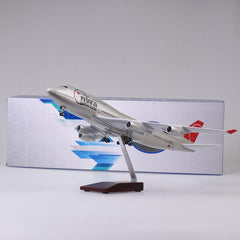 1:150 Northwest Airlines Boeing 747-400 Airplane Model 18” Decoration & Gift (LED)