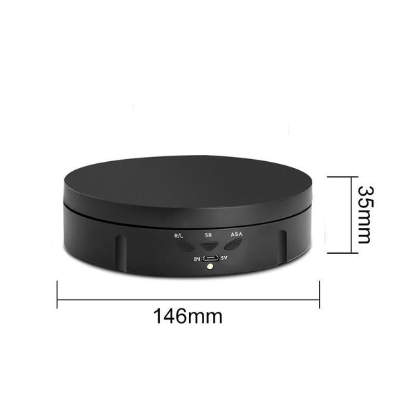 NEW CHARGING AUTOMATIC ROTATING DISPLAY STAND