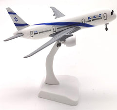 EL AL B787 1/200 ALLOY AIRPLANE MODEL 20CM