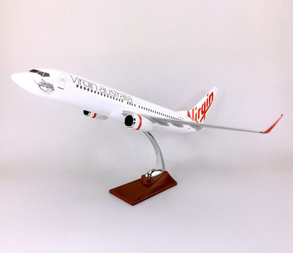 1/87 Virgin Australia B737-800 W/Wood Stand